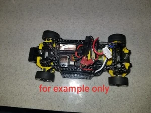 FOR XMODS GEN 1 THE SnJ MAX RIP SHIFT CARBON FIBER CHASSIS WITH HARDWARE - Picture 1 of 5