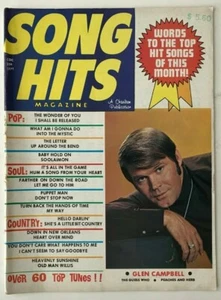 SONG HITS MAGAZINE No 55 SEPTEMBER 1970 GLEN CAMPBELL / THE GUESS WHO - Picture 1 of 6
