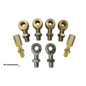 Ladder Bar Rod End Kit (3/4 Economy Front) (3/4 Solid Rear) 3/4 M To F Adjuster - Picture 1 of 6