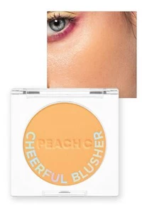 PEACH C Cheerful Blusher | Yellow Orange Blush for Cheeks Powder Makeup | Kor... - Picture 1 of 8