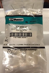 10 Stück, Panduit, CF5IW-E, Laufbahn Kupplungsverschraubung, beige, offene Box - Bild 1 von 4