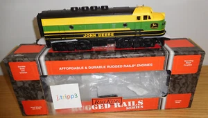 MTH RAILKING 30-2289-3 JOHN DEERE F3 A DIESEL ENGINE NON-POWERED TRAIN SPUR O - Bild 1 von 5