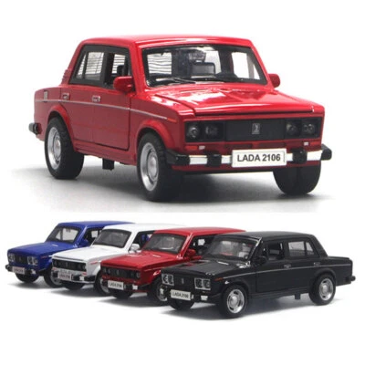 1:32 VAZ Lada 2106 Model Toy Car Diecast Toy Vehicle Boys Toys for Kids Gifts - Image 1 of 4