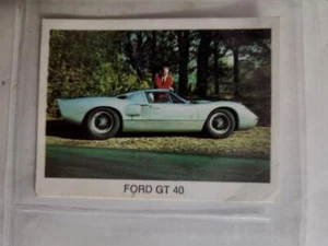 Weet bix card The Super Cars Year 1971 No 10 FORD GT 40 - Picture 1 of 2