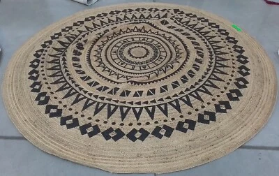 Alfombra manchada NEGRO/NATURAL 10'-0" X 10'-0", precio reducido 1172776110 NF802K-10R Foto 1 de 4