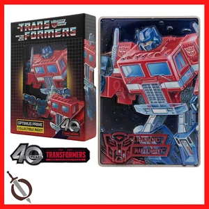 TRANSFORMERS 40TH ANNIVERSARY OPTIMUS PRIME AUTOBOT fanattik limited PREORDINE - Foto 1 di 4