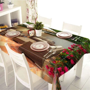 The River Weeds 3D Tablecloth Table cover Cloth Rectangle Wedding Party Banquet - Picture 1 of 4