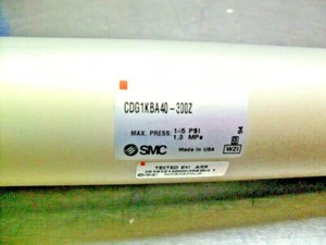 SMC, CDG1KBA40-300Z, diámetro de 40 mm, trazo de 3000 mm, vendedor de EE. UU. - Imagen 1 de 3