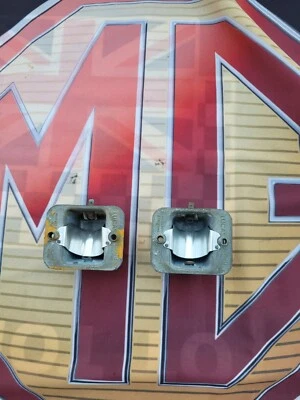LUCAS L798 - Pair Reversing Light Housings MG Midget/MGB/MGC  - Image 1 of 4