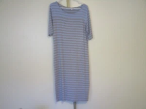 LulaRoe womans dress blue/grey size - Picture 1 of 3