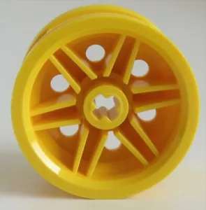 LEGO Cerchi/Ruote/Ruote 30,4 mm D x 20 mm, Giallo, #56145 - Foto 1 di 3