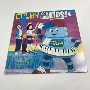 Colby 4~God Uses Kids~Maranatha For Kids~Christian Gospel Vinyl LP RARE! - Foto 1 di 7