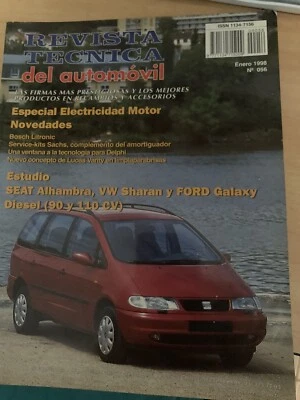 Manual De Taller Seat Alhambra Ford Galaxi Vw Sharan TDI 90 Y 110 - Imagen 1 de 2