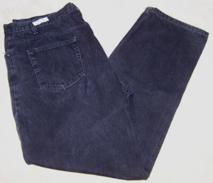 hombre KIRKLAND JEANS NEGROS 42X34 algodón 5 bolsillos corte clásico     - Imagen 1 de 5
