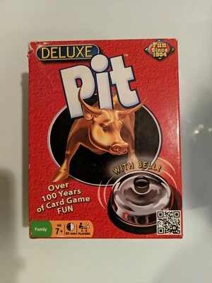 Pit Deluxe con Campana Juego de Cartas Esquina El Mercado Movimientos Ganadores Comercio Clásico Foto 1 de 4
