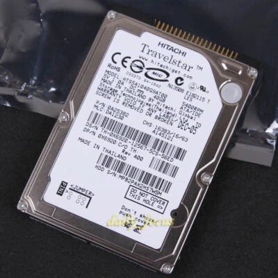 HTS541040G9AT00 - HITACHI 40 GB 2.5" 5400 RPM PATA IDE Hard Disk Drive HDD - Image 1 of 2