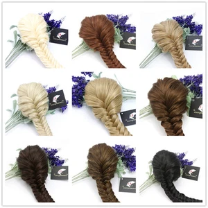 Clip de calidad superior en cola de pez trenzado cola de caballo pieza de extensión de cabello trenzado - Imagen 1 de 10