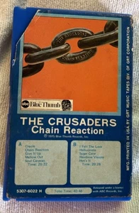 The Crusaders Chain Reaction 1975 Blue Thumb Cassette ungetestet - Bild 1 von 3
