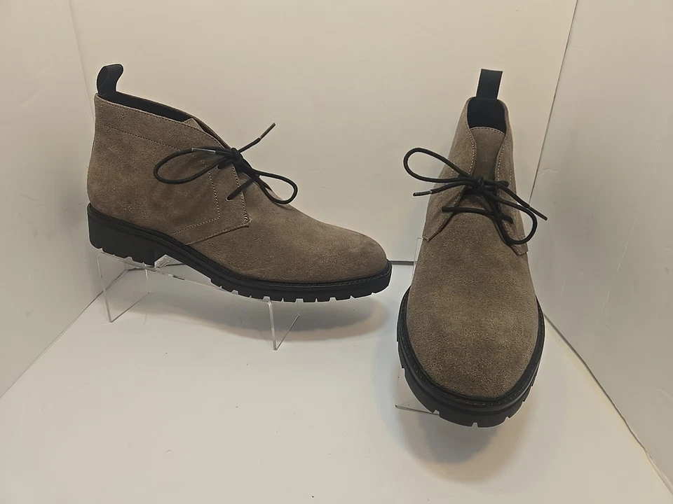 Botas informales Calvin Klein Ultan de gamuza topo para hombre US 9,5 M / EUR 42,5 Foto 1 de 4
