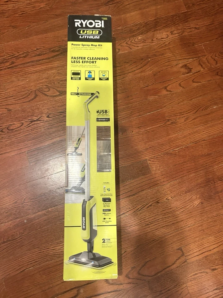 RYOBI USB Lithium Power Spray Mop Kit FVSM0211