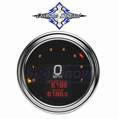 Dakota Digital MLX Series Gauge for 2004-2005 Harley Davidson FXDX Dyna bq Foto 1 de 4