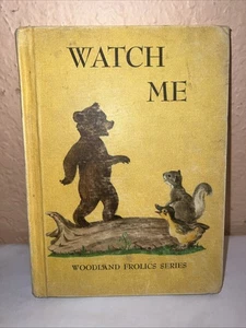 Vintage Watch Me Woodland Frolics Series Childrens - Steck Vaughn Company Yellow - Picture 1 of 10