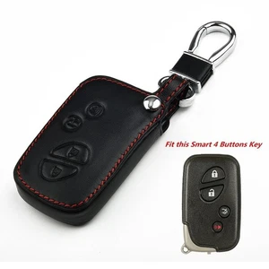 Leather Car Key Cover Suitable for All For LEXUS ModeFor from 2006 2014 - Picture 1 of 12