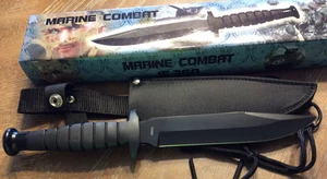 Marine Combat 15-360 Fixed Blade 12" Knife - New In Box - Picture 1 of 5