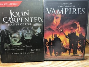 John Carpenter The Thing, They Live, Prince Of Darkness, Vampires +1 (DVD SET)🔥 - Picture 1 of 9
