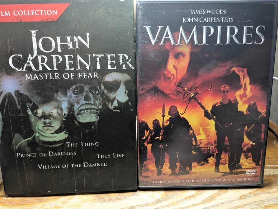 John Carpenter The Thing, They Live, Prince Of Darkness, Vampires +1 (DVD SET)🔥 - Image 1 of 4