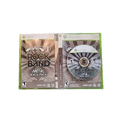 Rock Band: Metal Track Pack (Microsoft Xbox 360, 2009) Complete CIB - Image 1 of 4