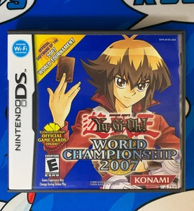 Yu-Gi-Oh! World Championship 2007 - Nintendo DS - CASE & MANUALS ONLY - NO GAME - Picture 1 of 4