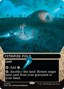 x1 Petrified Field EOS Edge of Eternities Stellar Sights MTG 32 M/NM 1x - Picture 1 of 3