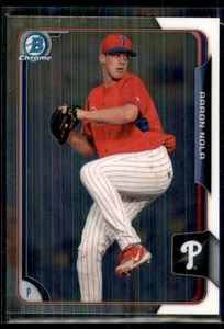 2015 Bowman Chrome Prospects Aaron Nola Philadelphia Phillies #BCP134 - Picture 1 of 2