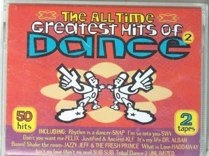 Various: The All Time Greatest Hits Of Dance 2 Orig 1993 UK Double Cassette - Picture 1 of 3