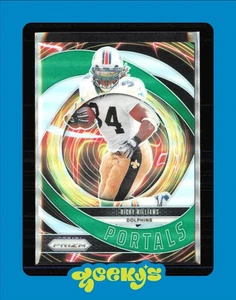 2024 Panini Prizm - Portals Ricky Williams #5 Green Prizm - Picture 1 of 2