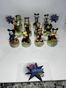 Lot Of 12 Disney Lenox Mini Figurines Thimble - Picture 1 of 8