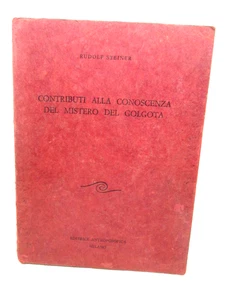 (ESOTERISMO)STEINER R.-CONTRIBUTI ALLA CONOSCENZA DEL MISTERO DEL GOLGOTA#1977 - Imagen 1 de 5