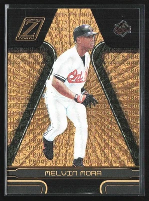 Melvin Mora 2005 Donruss Zenith 艺术家精铸金/50 #29 巴尔的摩金莺队 — 第 1/2 张图片