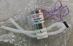 Bio-Chem Valve 6232870 24VDC Solenoid Valve 973-263-3001 3-way pinch. #s56 - Picture 1 of 1