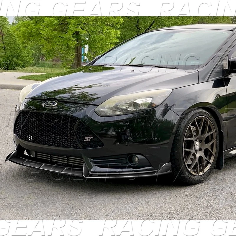 PARAGOLPES DELANTERO PINTADO NEGRO DIVISOR ALERÓN AJUSTE LABIO 13-14 FORD FOCUS ST HATCHBACK Foto 1 de 4