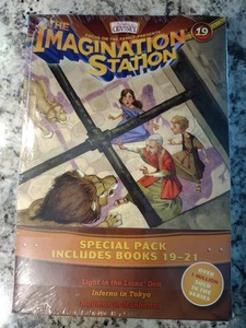 IMAGINATION STATION Books 19-21 Historical Fiction Adventures in Odysssey PB NEW - Imagen 1 de 6