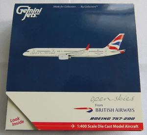 Gemini Jets 1/400 British Airways Boeing 757-200 G-BPEK Model GJBAW872 - Picture 1 of 4