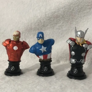 Marvel Avengers Mini Büste Briefbeschwerer Thor, Captain America und Iron Man - Bild 1 von 10