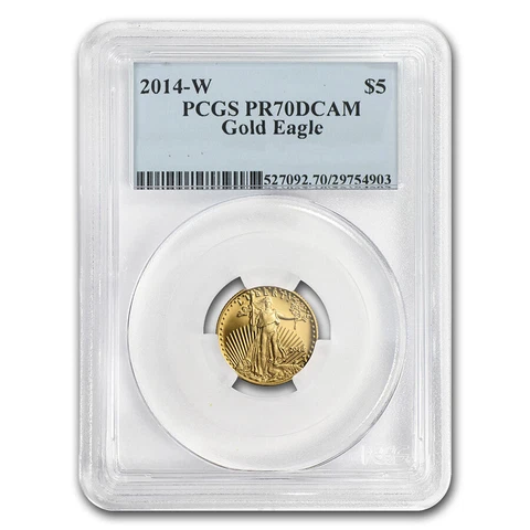 2014-W 1/10 oz Proof Gold American Eagle PR-70 PCGS (FS) - SKU #79357 Cover
