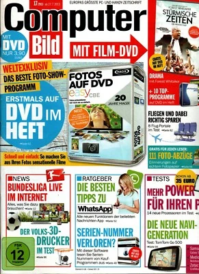 COMPUTER BILD   mit DVD   Heft Nr. 17   TOP-Erhaltung - Bild 1 von 3