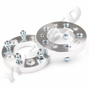 US SHIP 2PCS 5x120mm / 5x4.7" Wheel Spacers Adapter 12x1.5 Studs 1" Thick 87.1MM - Picture 1 of 5