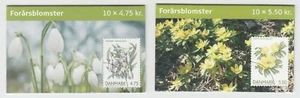 Denmark Sc 1345, 1346 Intact Booklets. 2006 Flowers, complete set of 2, VF - Picture 1 of 1