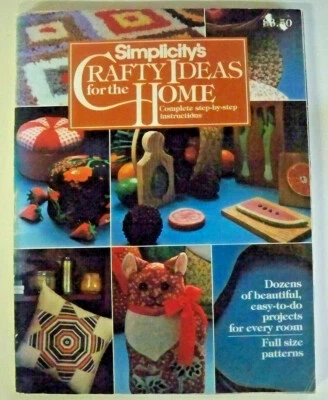 Simplicity's Crafty Ideas for the Home - Craft Pattern Book - Image 1 of 4
