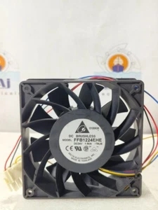 VENTILADOR DE REFRIGERACIÓN SIN ESCOBILLAS DELTA ELECTRONICS FFB1224EHE 24VDC 1.50A ENVÍO GRATUITO - Imagen 1 de 6